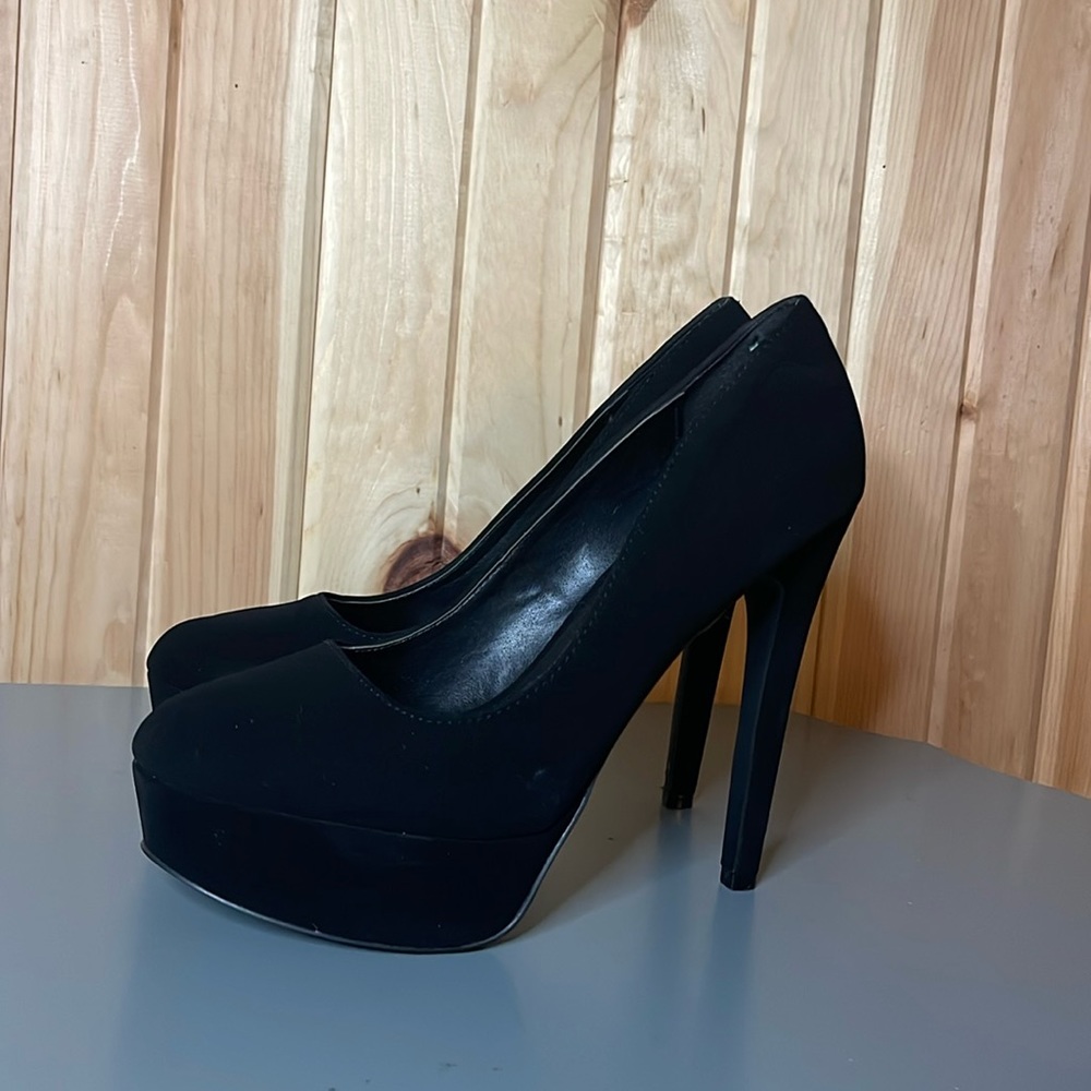 Black heels
